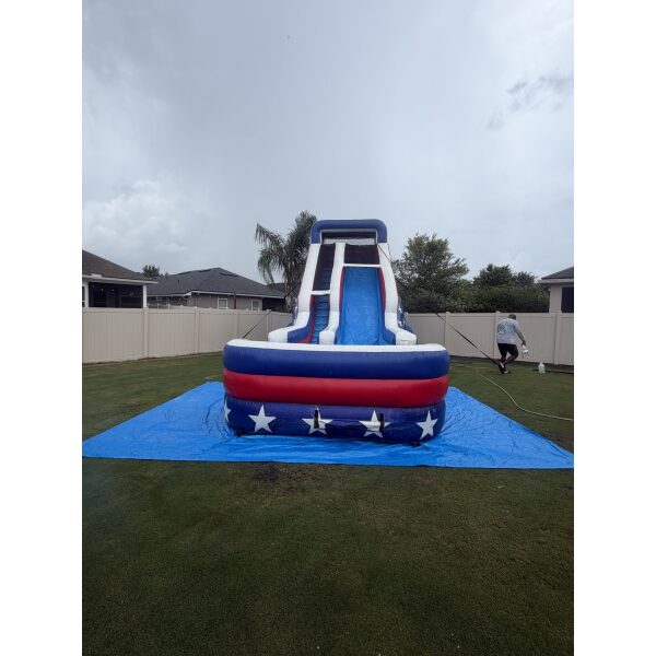 Star Spangled – 20ft Single Lane Waterslide