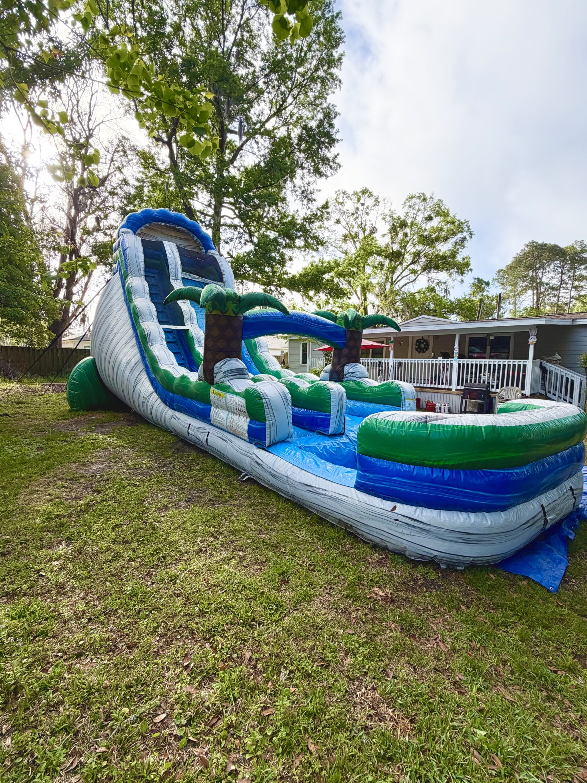The Duval – Single lane 22ft Water slide The Duval – Single lane 22ft Water slide